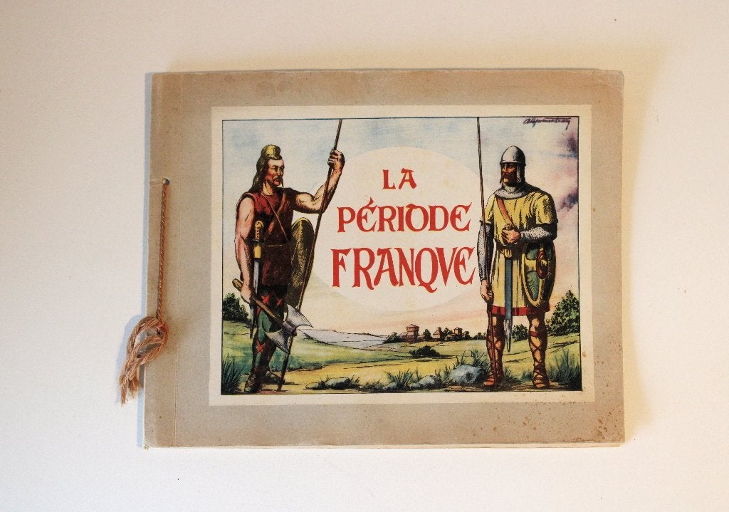 La période franque (leeg plakboek), Verzamelen, Gebruikt, Ophalen of Verzenden, 1940 tot 1960, Prent