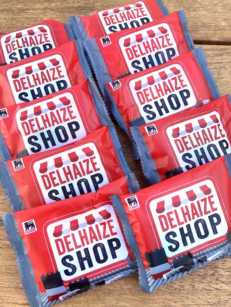 Lego 10 Sachets Delhaize Shop, Verzenden, Lego, Overige typen, Nieuw