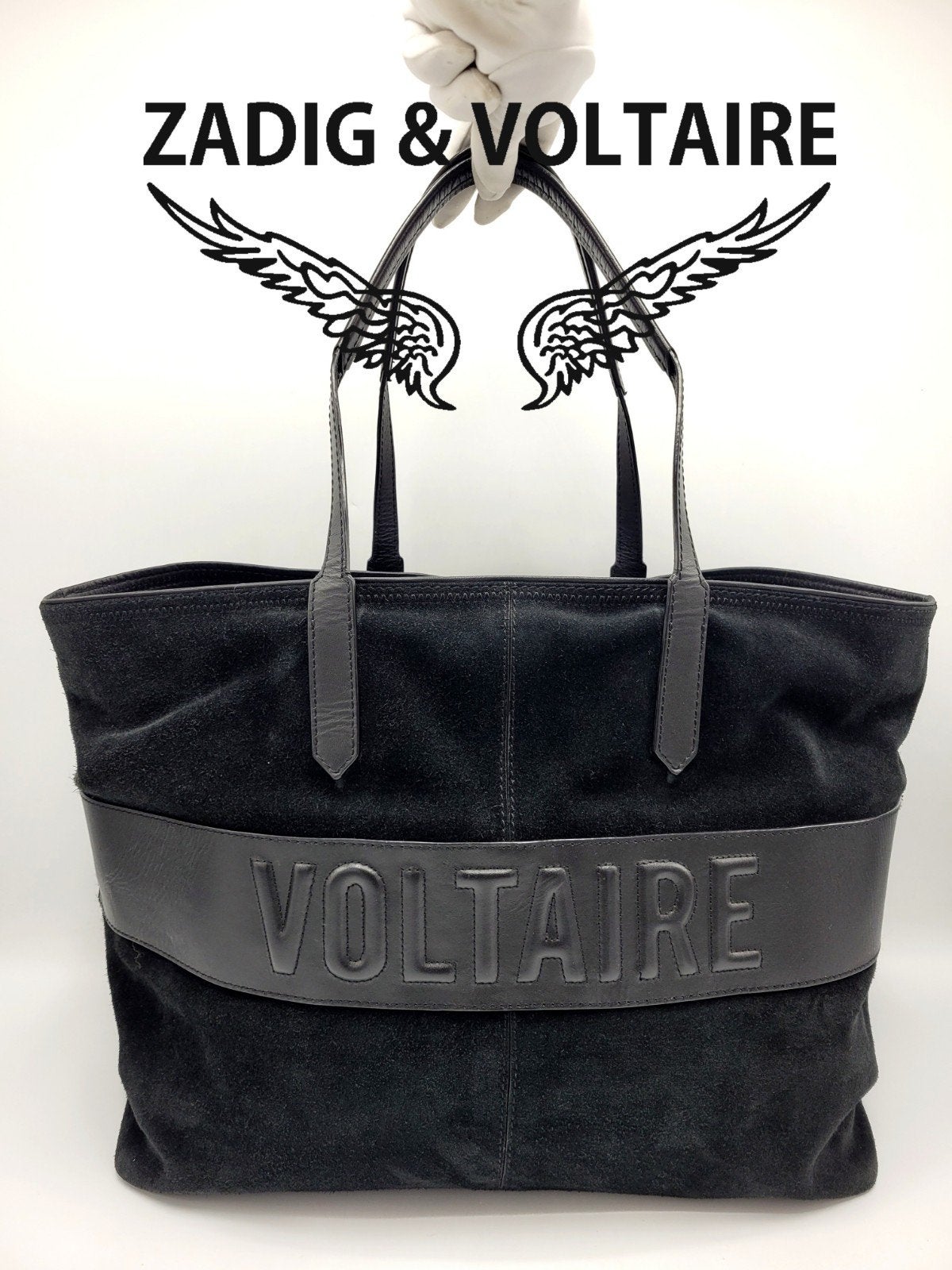 Grand Zadig & Voltaire édition limitée Mick
sac fourre-tout, Enlèvement ou Envoi, Comme neuf, Noir, Shopper