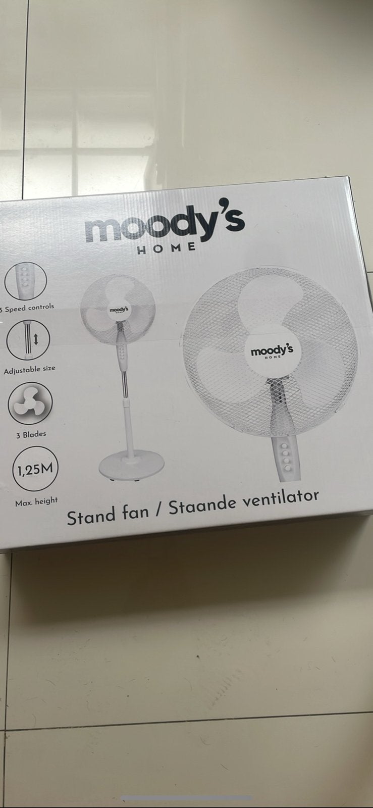 Stand fan, Elektronische apparatuur, Ophalen, Nieuw