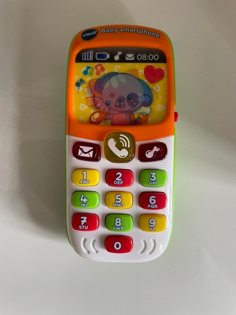Telephone pour enfant franco-anglais Vtech, Enfants & Bébés, Enlèvement, Comme neuf, 6 mois à 2 ans