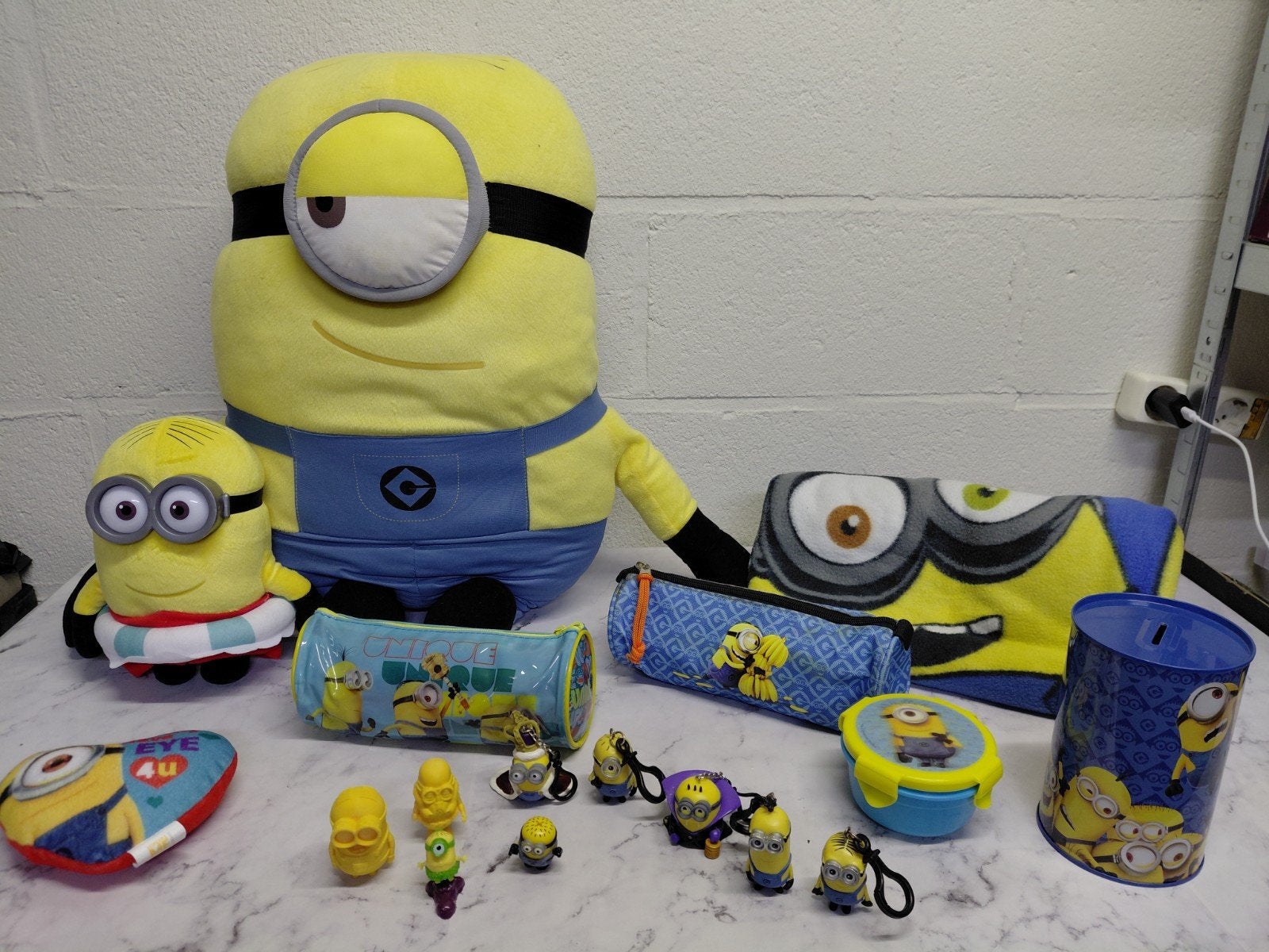 minion pakket even lezen, Ophalen