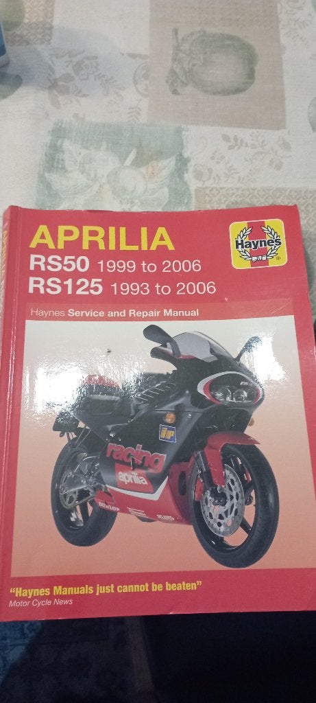 Haynes handleiding Aprilia RS 50 en RS125, Motoren, Handleidingen en Instructieboekjes, Ophalen of Verzenden, Aprilia