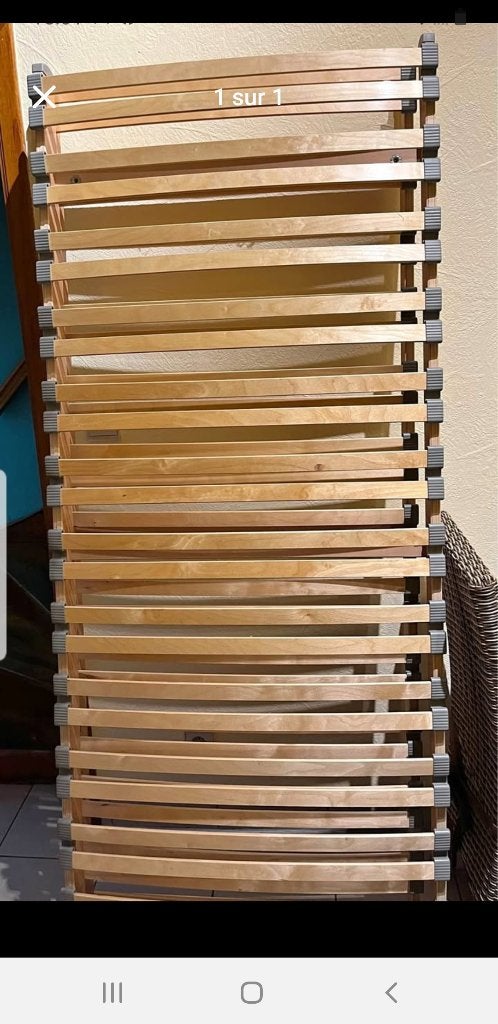 2 sommiers 80x200 en très bonne état, Enlèvement, Comme neuf