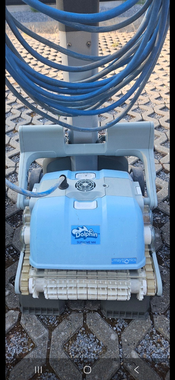 Zwembad Robot Dolphin supreme M4, Tuin en Terras, Ophalen