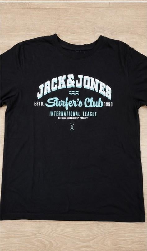 T-shirt Jack&Jones noir S, Kleding | Heren, T-shirts, Ophalen, Zwart, Jack&Jones, Gedragen