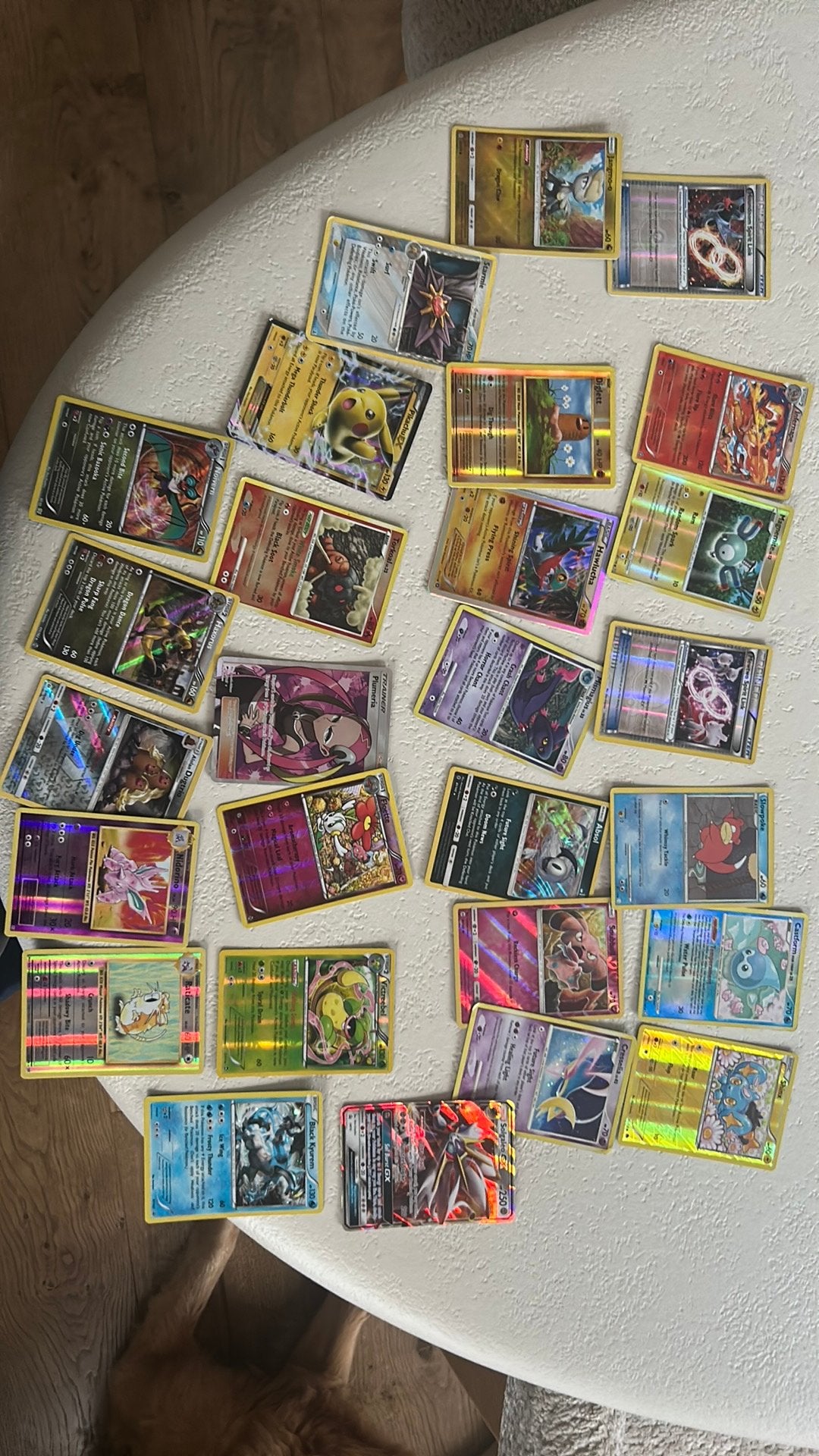 Pokemonkaarten, Ophalen of Verzenden, Zo goed als nieuw