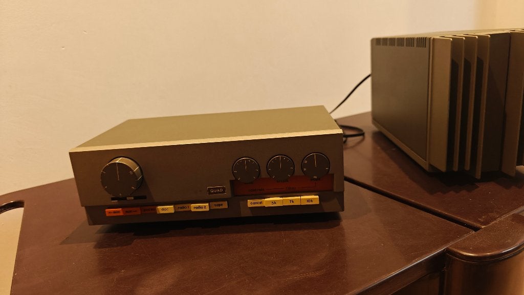 Quad 33 & 303, Audio, Tv en Foto, Gebruikt, Ophalen, Overige merken, Minder dan 60 watt