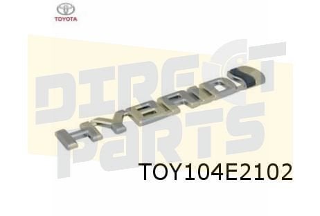 Toyota Corolla E21 embleem tekst ''Hybrid'' zijkant Rechts O, Neuf, -, -, Toyota