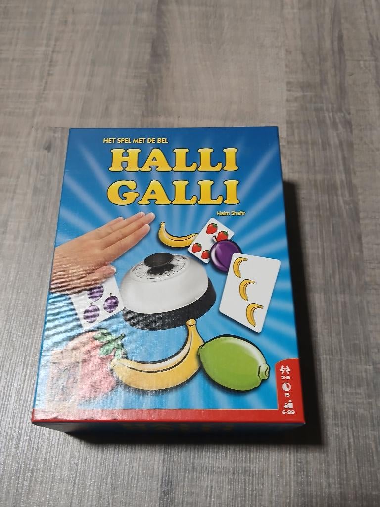 Halli Galli – vanaf 6 jaar, Trois ou quatre joueurs, Enlèvement ou Envoi, Comme neuf, 999 Games