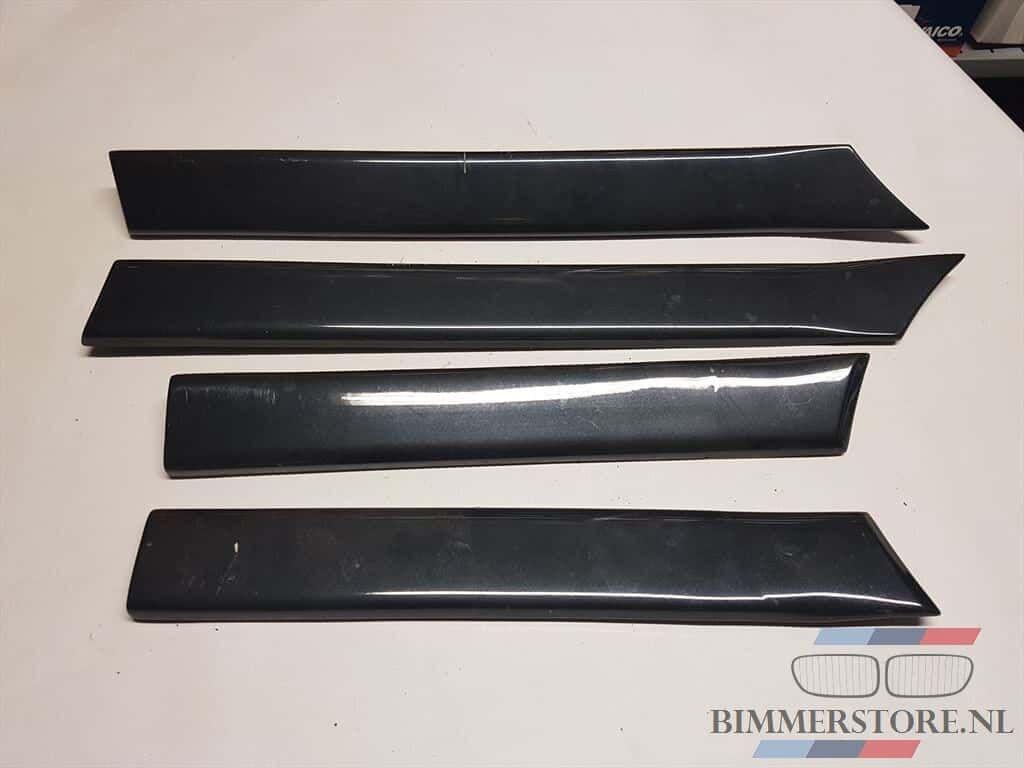 Zwarte deur spatbord lijsten BMW E36 coupe cabrio, Auto-onderdelen, Gebruikt, -, -, Ophalen of Verzenden