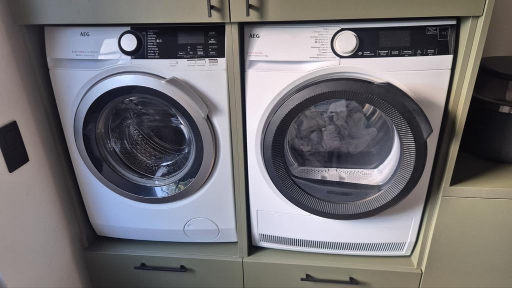 AEG 8000 serie wasmachine +droger, Elektronische apparatuur, Wasmachines, Ophalen