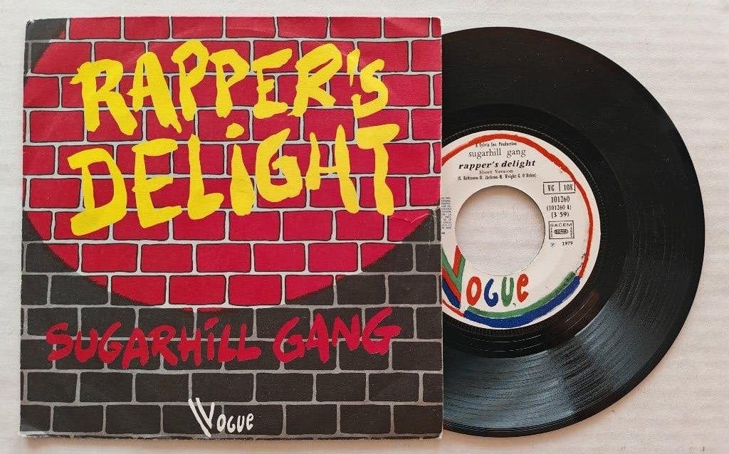 SUGARHILL GANG - Rapper's delight (45t), Enlèvement ou Envoi, Comme neuf, 7 inch, Hip-hop et Rap