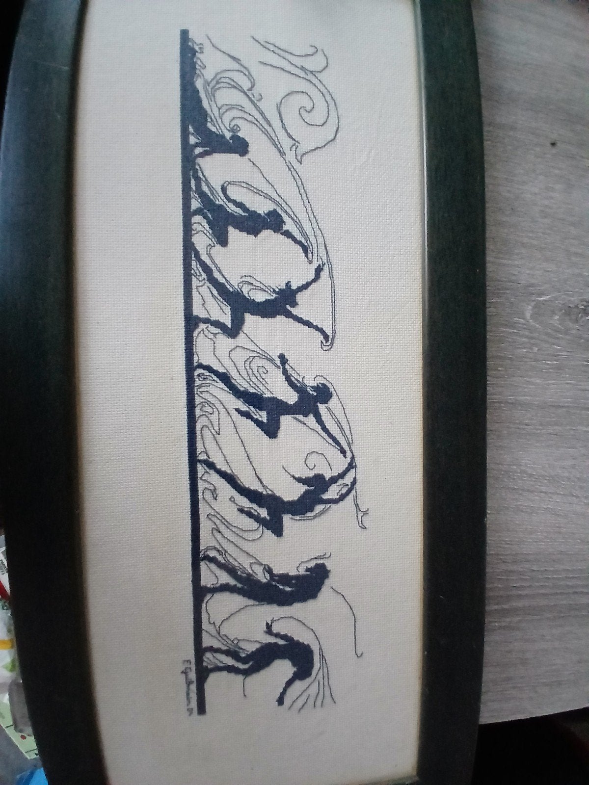 kunstborduurwerk, Antiek en Kunst, Ophalen