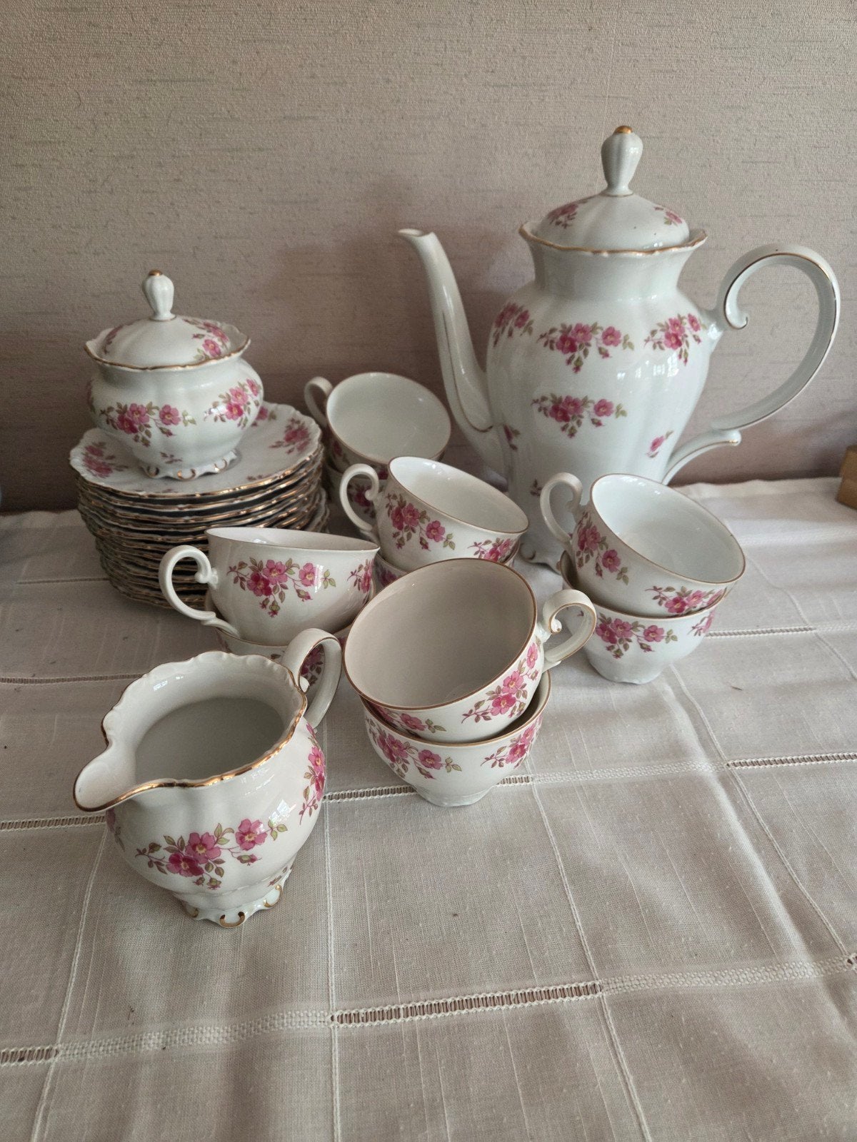 vintage porseleinen koffieservies, Ophalen