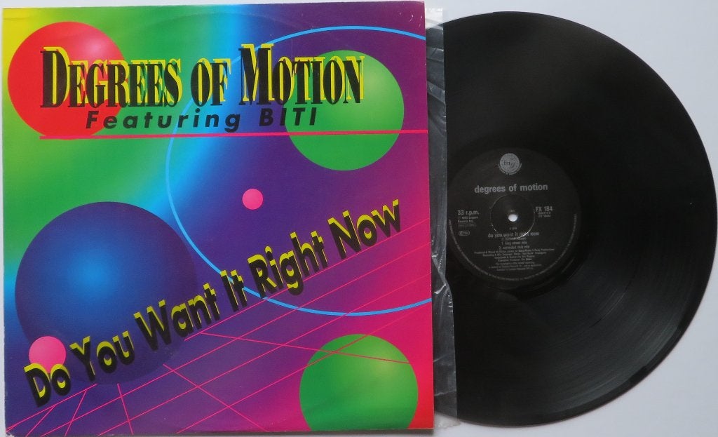 Degrees of motion - Le voulez-vous tout de suite ? Maxi, Enlèvement ou Envoi, Utilisé