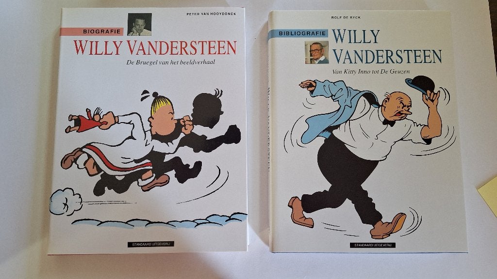 Willy Vandersteen Biografie en bibliografie (Suske &Wiske), Boeken, Verzenden, Zo goed als nieuw