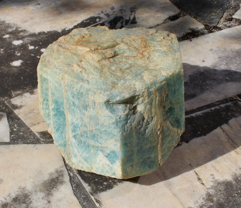 grande AQUAMARINE naturelle XXL 10,5 kg ! ! !, Enlèvement ou Envoi, Minéral