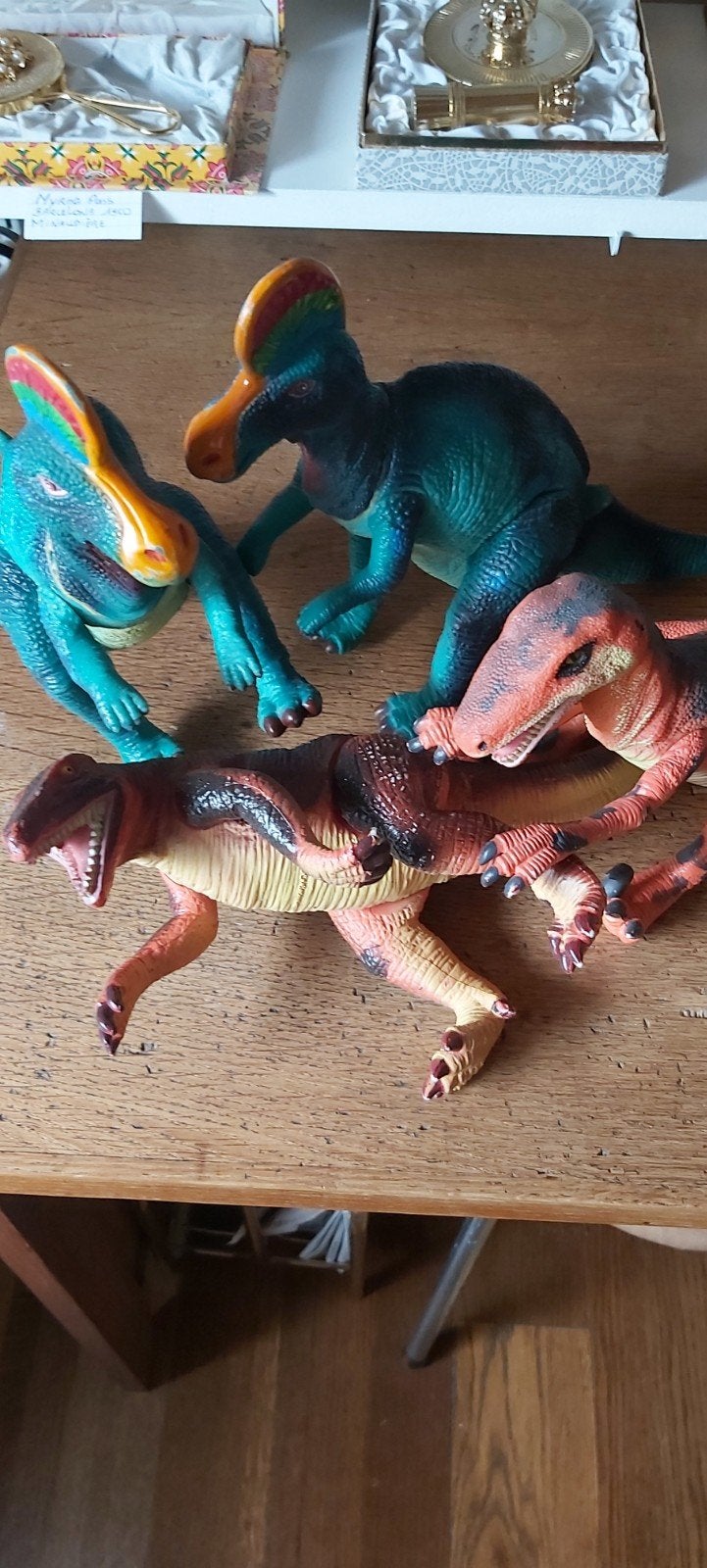 Dinosaurussen 4 stuks, Ophalen