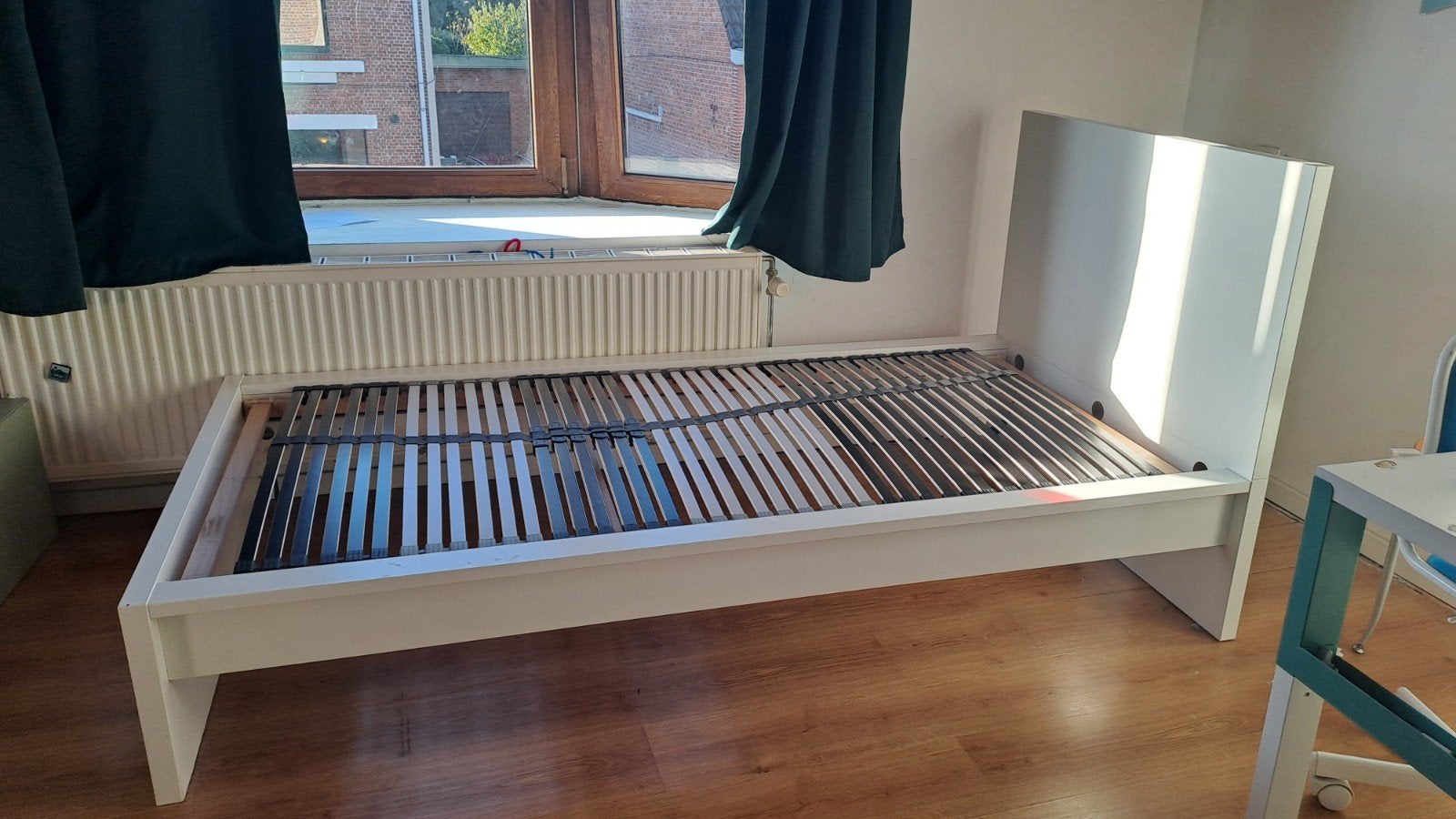 eenpersoonsbed ikea, Kinderen en Baby's, Ophalen, 85 tot 100 cm, Gebruikt, Lattenbodem