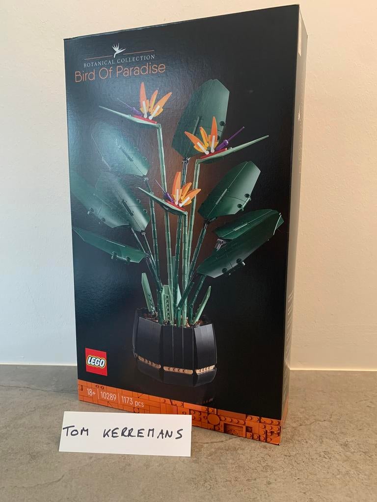 10289 paradijsvogelplant Lego Botanical, Overige thema's, Lego, Nieuw, Ophalen of Verzenden