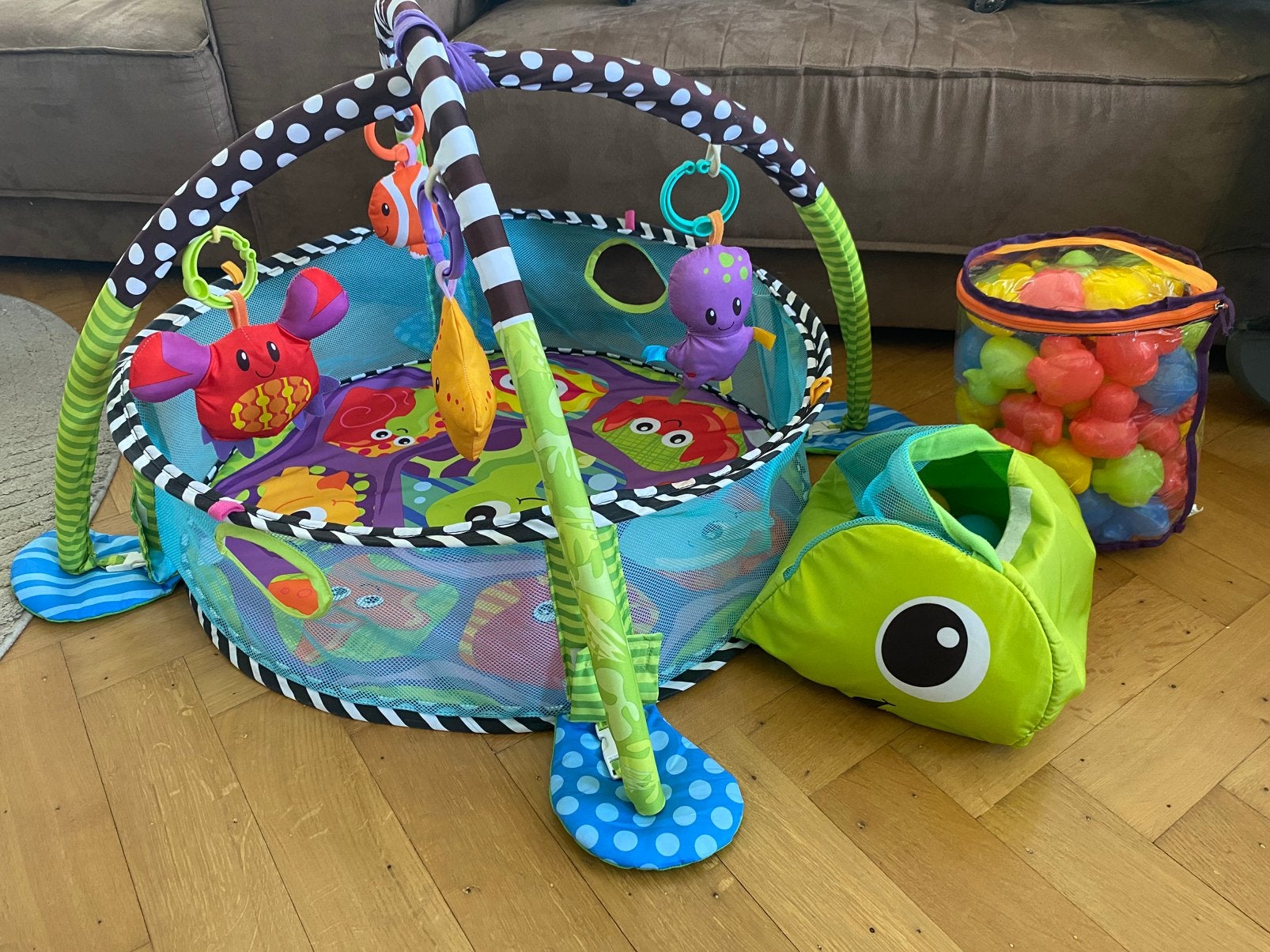Tapis de Jeu 3 En 1, Enlèvement ou Envoi, Comme neuf, Baby Gym