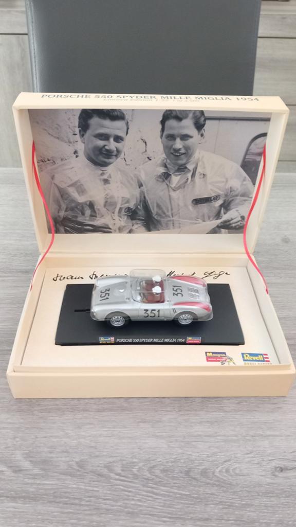 Revell Porsche 550 Spyder Mille Miglia 1954-1:32 slotcar, Ophalen