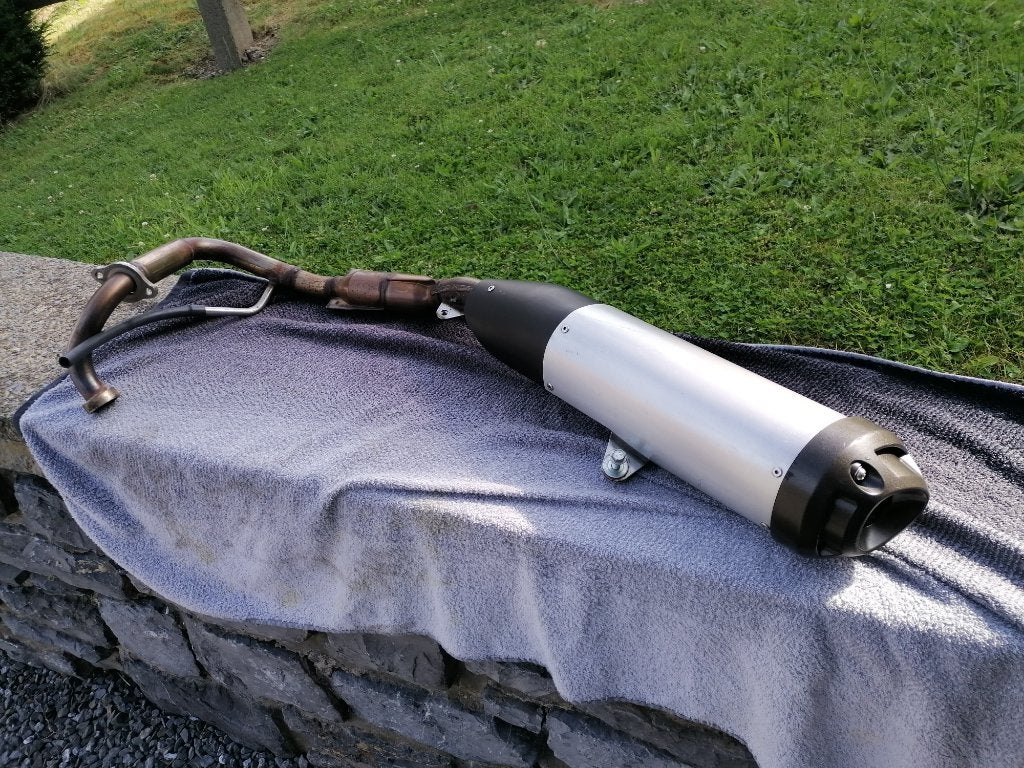 Yamaha YZF R 125 2008-2013 (YZF-R125) ligne origine impec, Motoren, Accessoires | Overige, Ophalen, Zo goed als nieuw
