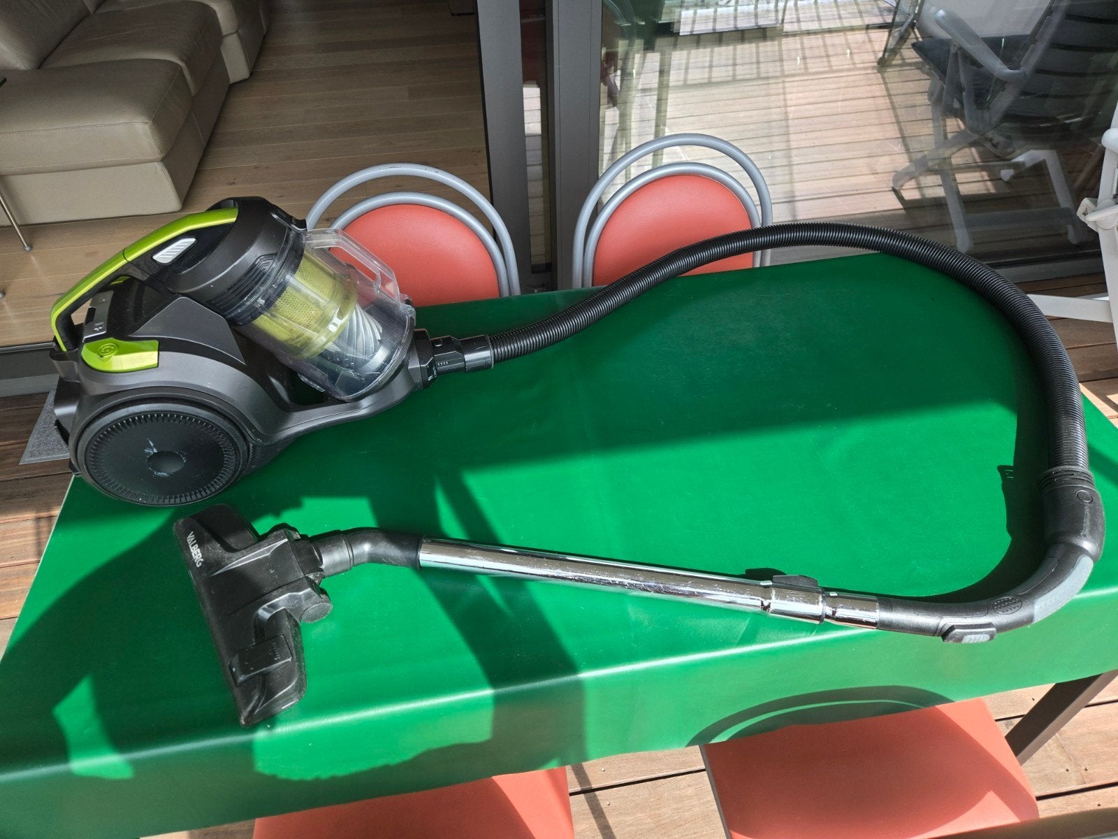Turbo stofzuiger zonder zaak in perfecte staat met lange kab, Elektronische apparatuur, Stofzuigers, Ophalen of Verzenden