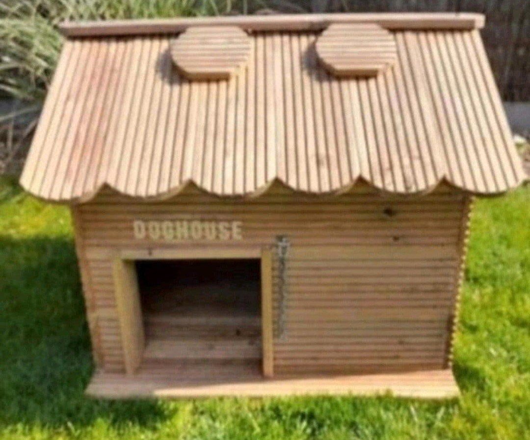 Doghouse, Ophalen, Zo goed als nieuw, Hondenhok
