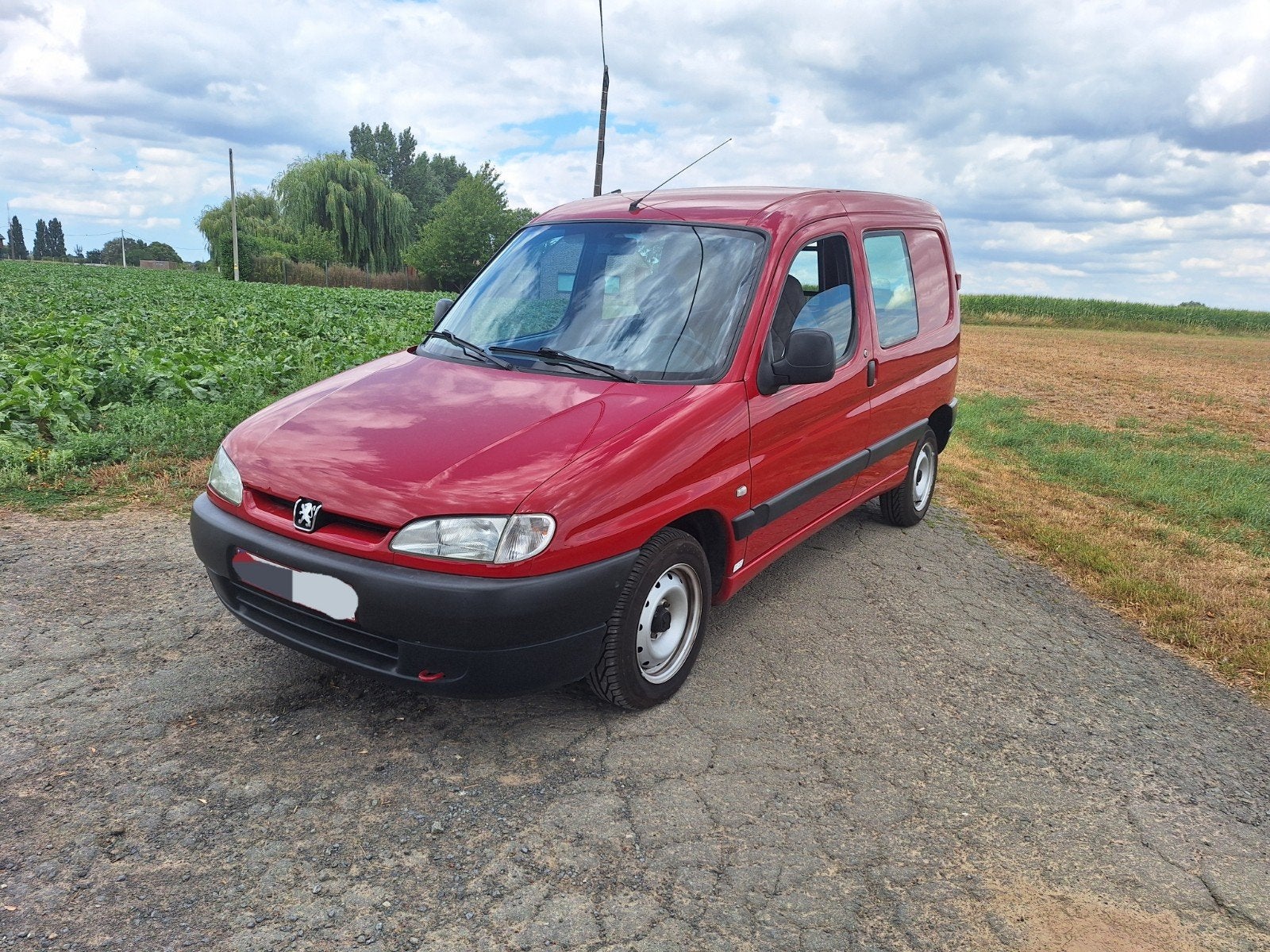 peugeot partner, Autos, Rouge, Achat, Particulier, Essence