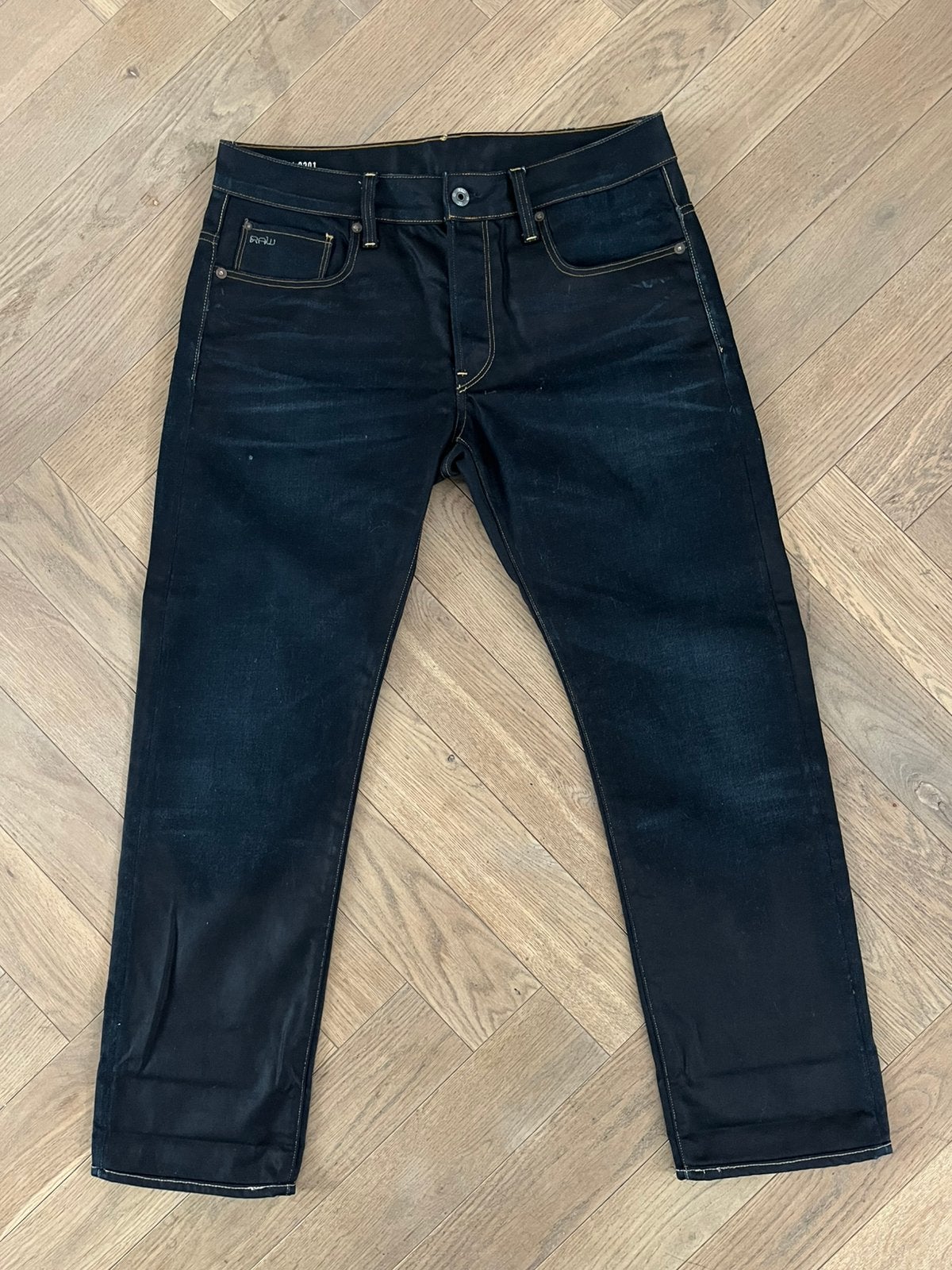 G- star RAW 3301 STRAIGHT broek jeans W34 L32 *NIEUW*, Kleding | Heren, Ophalen of Verzenden, Nieuw, W33 - W34 (confectie 48/50)
