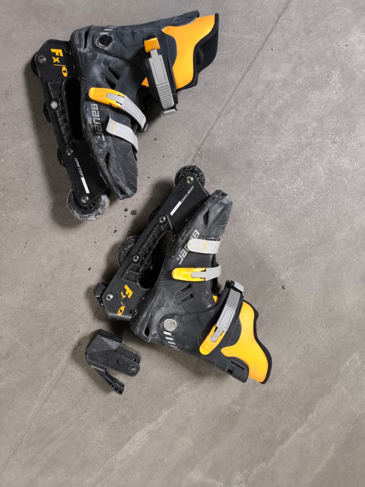 Inline skates Bauer, Sport en Fitness, Skeelers, Gebruikt, Bauer, Ophalen of Verzenden, Inline skates 4 wielen