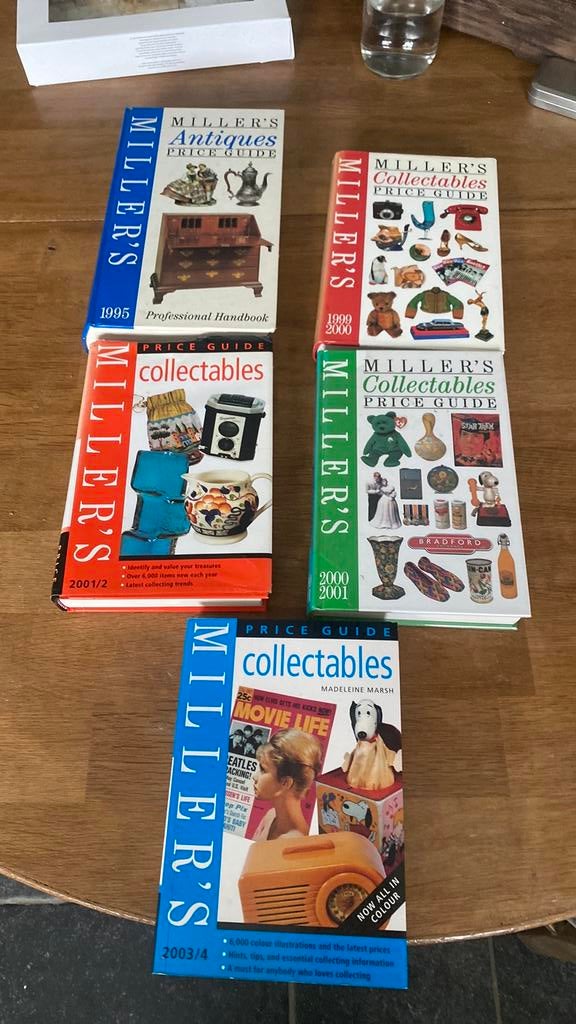 5 x miller’s price guide, Antiek en Kunst, Antiek | Boeken en Manuscripten, Ophalen of Verzenden
