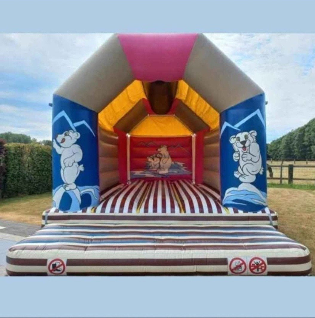 springkasteel te koop, Hobby en Vrije tijd, Ophalen, Zo goed als nieuw