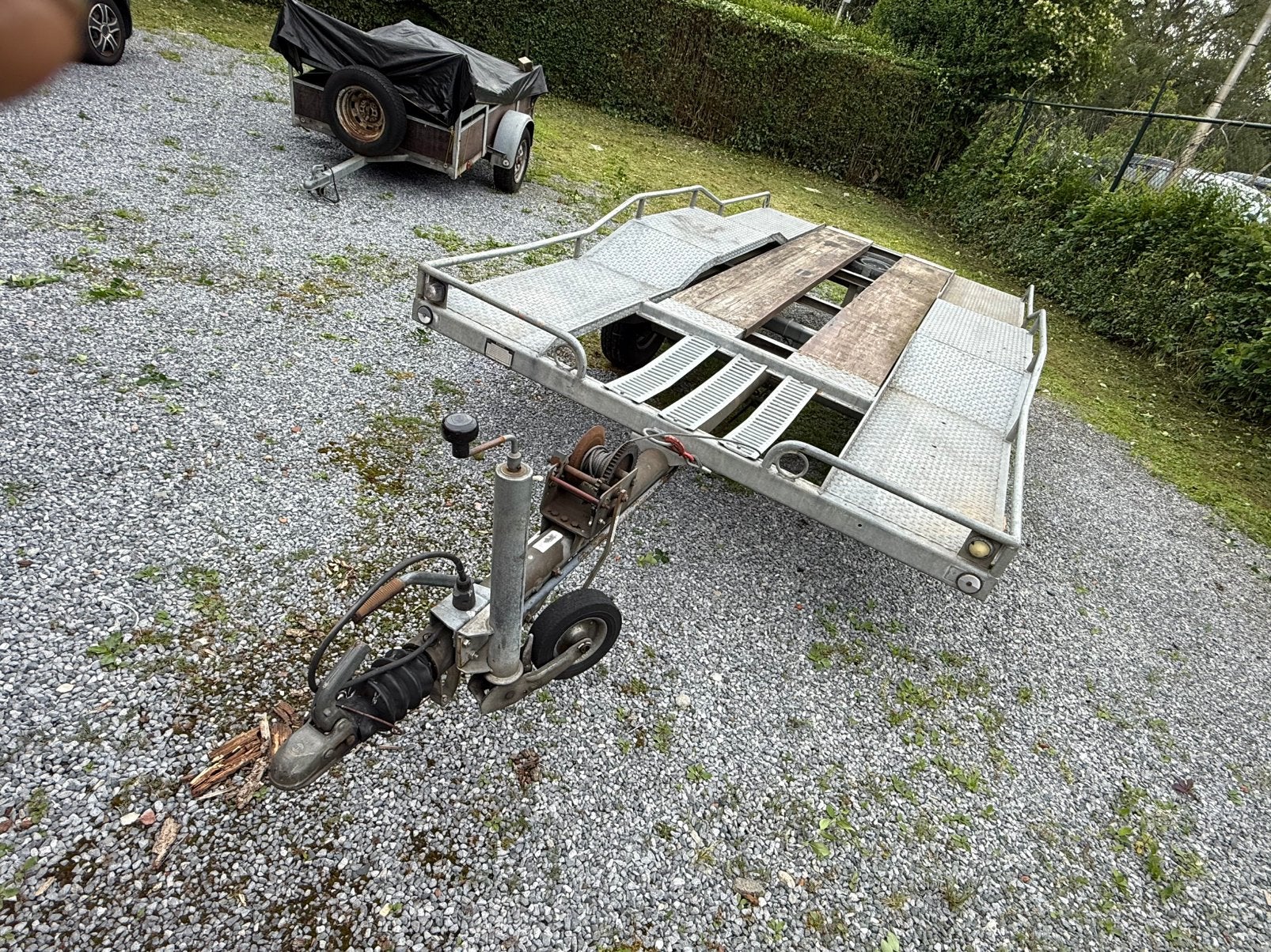 Autotrailer 2000 kg, Autos : Divers, Remorques, Enlèvement, Comme neuf