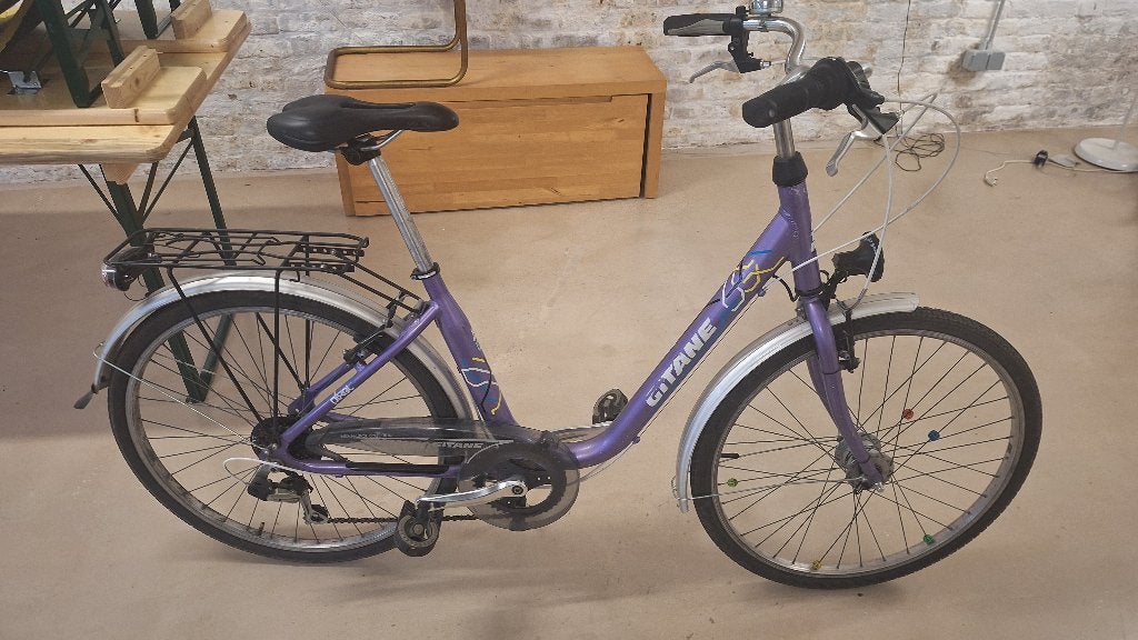 Vélo fille/femme 26" -Gitane en aluminium, Vélos & Vélomoteurs, Vitesses, Frein sur jante, 26 pouces ou plus, Comme neuf