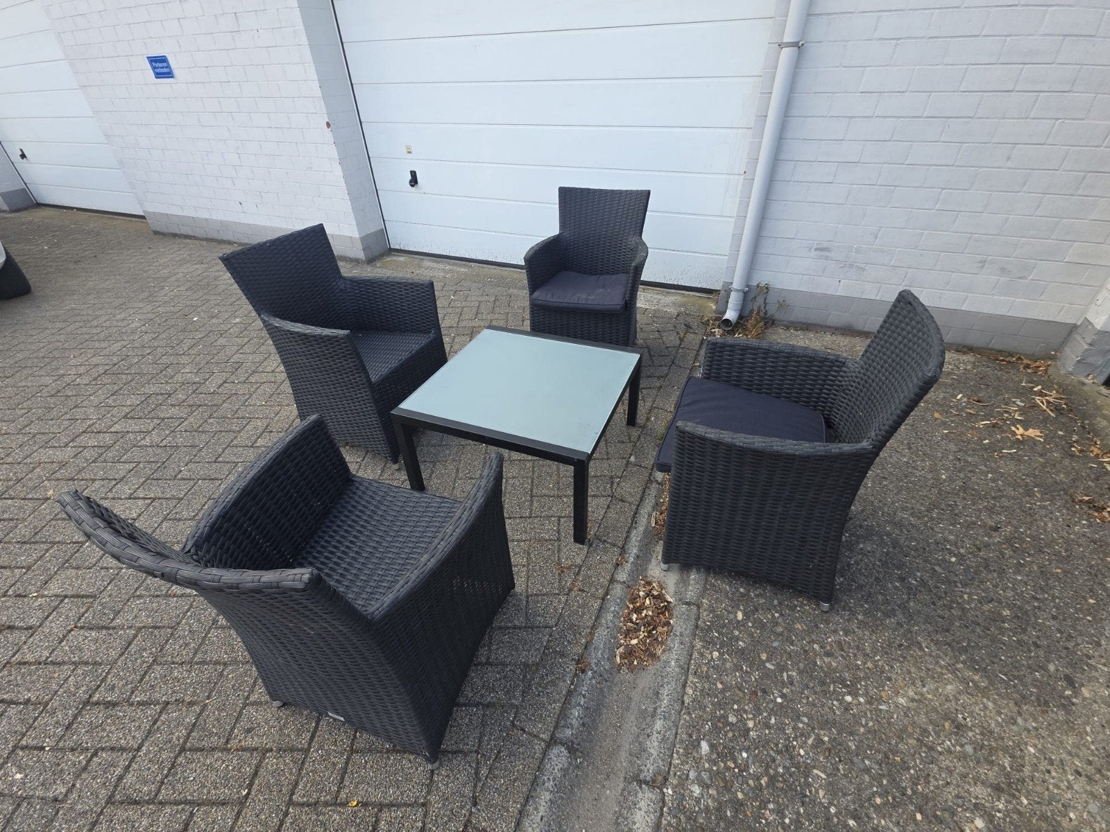 loungsets bristol met tafel en kussens zelf komen, Tuin en Terras, Tuinsets en Loungesets, Ophalen of Verzenden