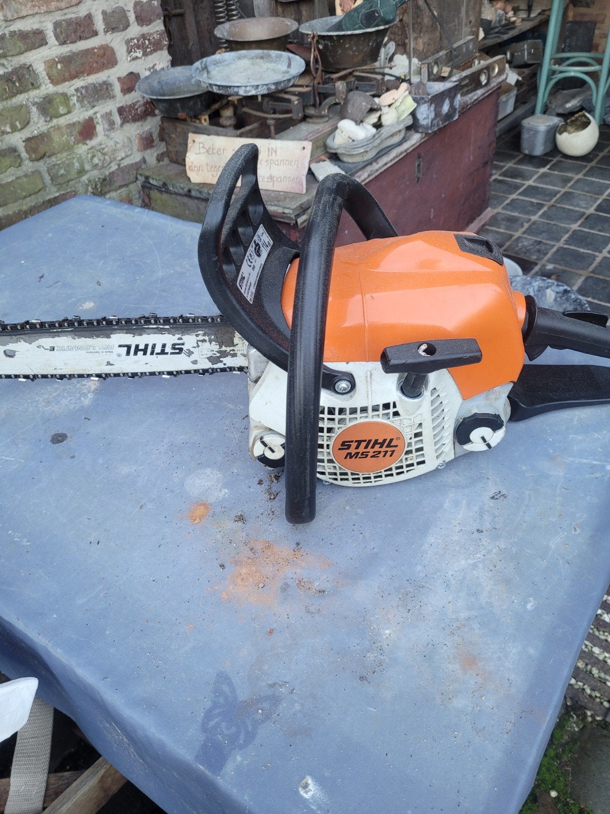 tronçonneuse Stihl MS 211, Jardin & Terrasse, Enlèvement