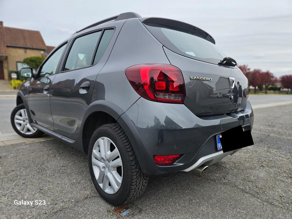 Dacia Sandero Stepway 1.5d EURO 6B 70.000 km GPS airco, Auto's, Dacia, Euro 6, Leder, Diesel, Particulier