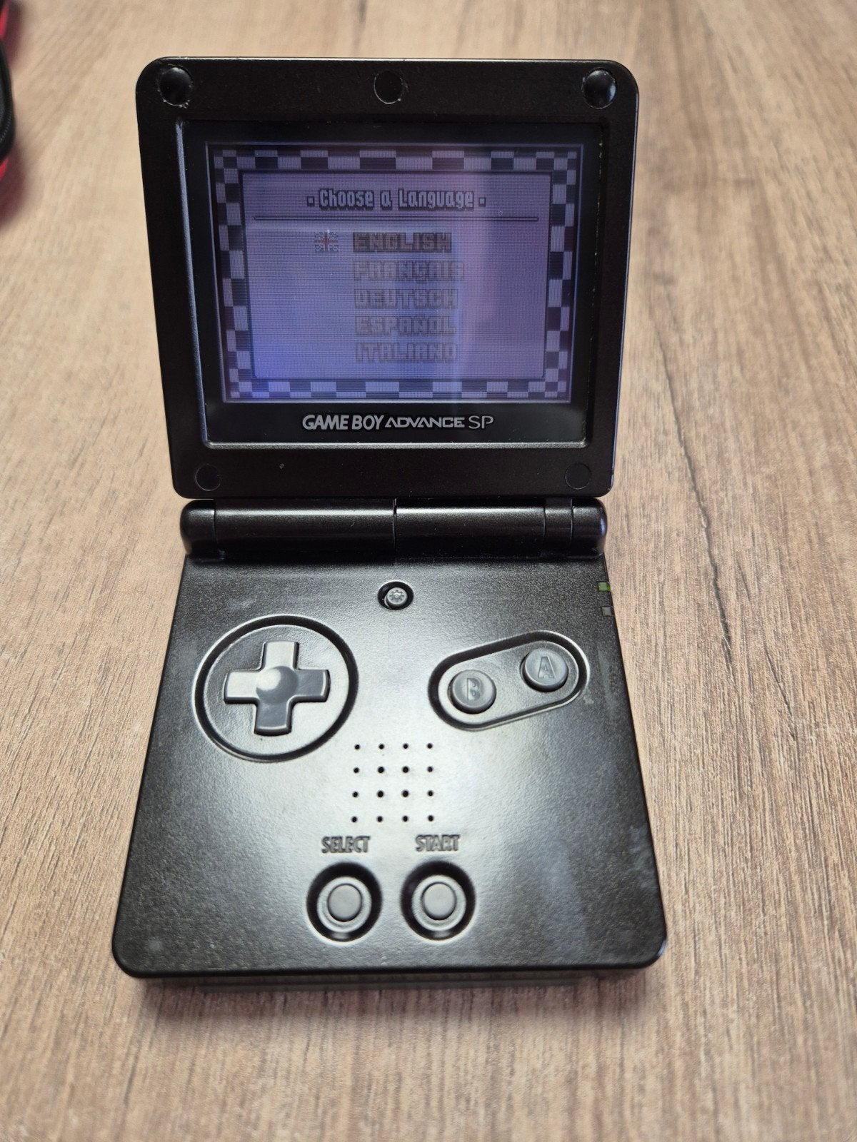 gameboy, Ophalen of Verzenden, Gebruikt, Game Boy Advance SP, Met beschermhoes of tas