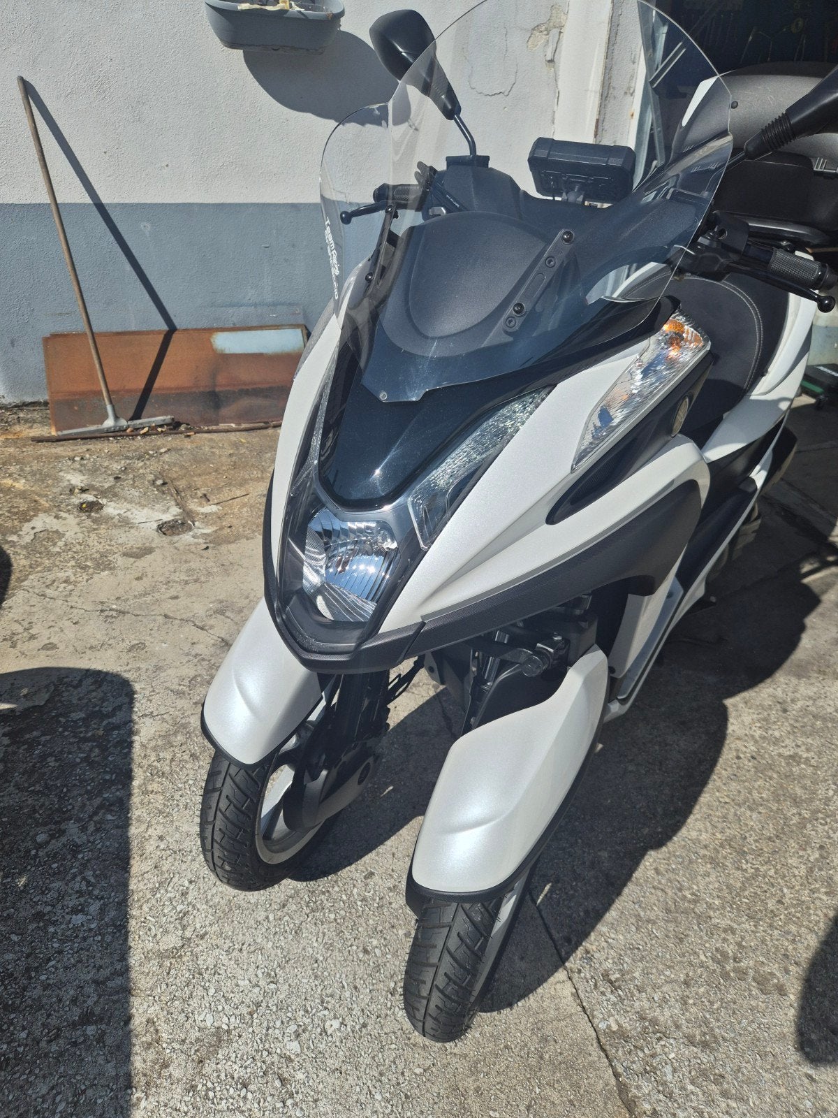 Yamaha tryciti 125, Motoren