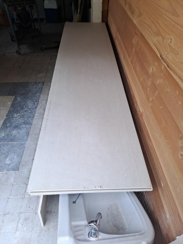 Gipsplaten 2st, Doe-het-zelf en Bouw, Platen en Panelen, Ophalen