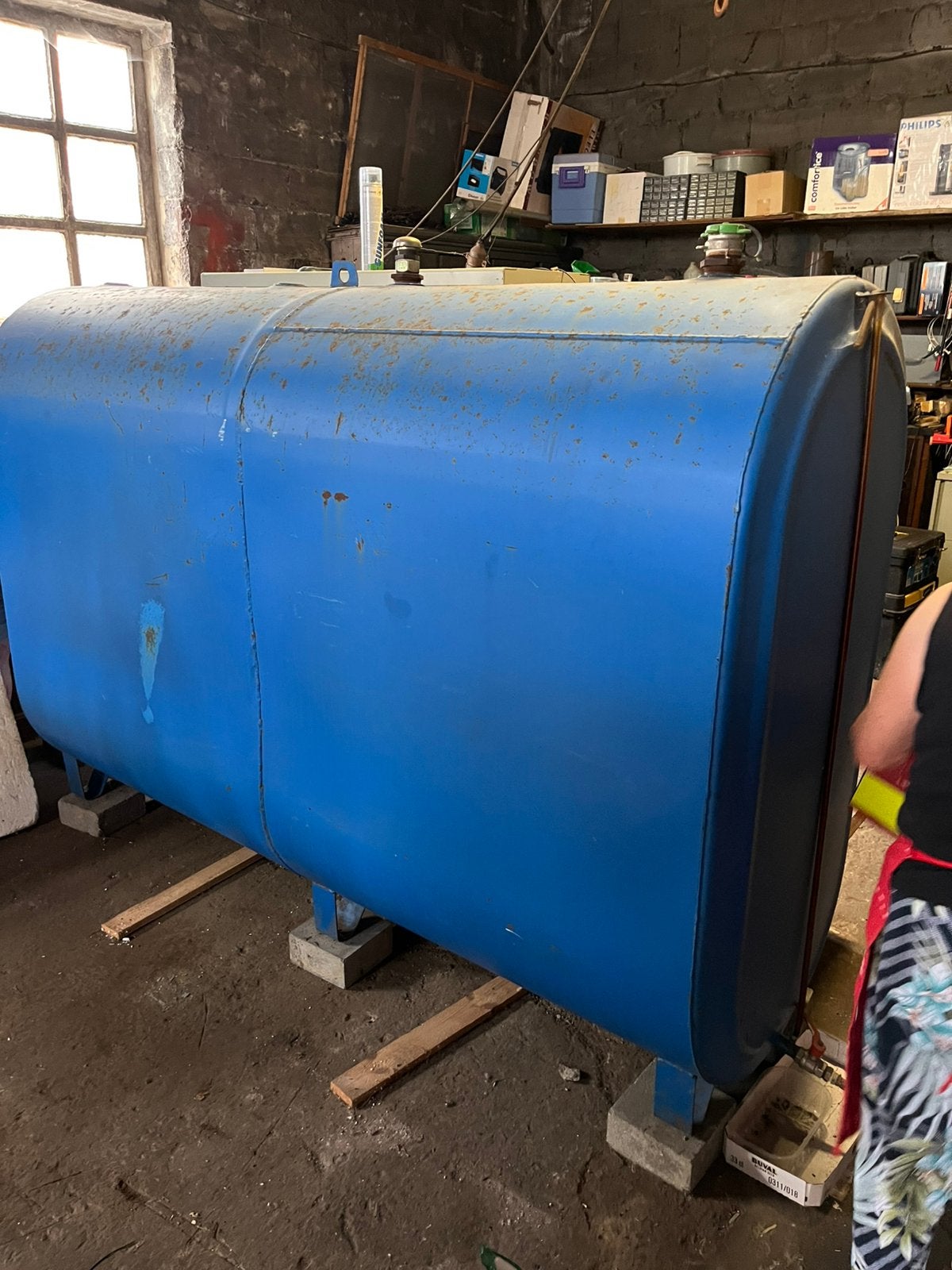 Mazouttank proper onderhouden 2200liter, Enlèvement, Comme neuf