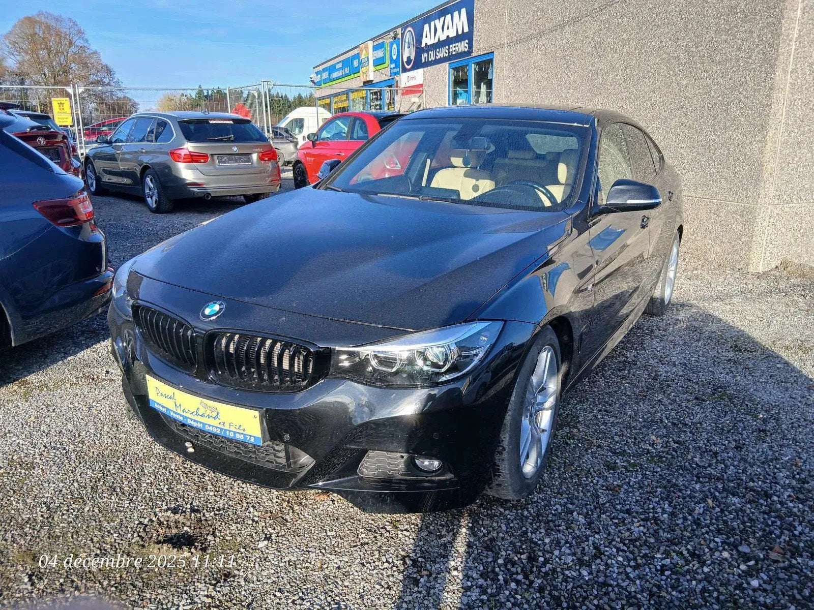 BMW 3 Serie 320D GT, Auto's, BMW, https://public.car-pass.be/vhr/cfec4b78-cba6-4b06-8cc6-19701b7f0db9, Zwart, Bedrijf, Sound system