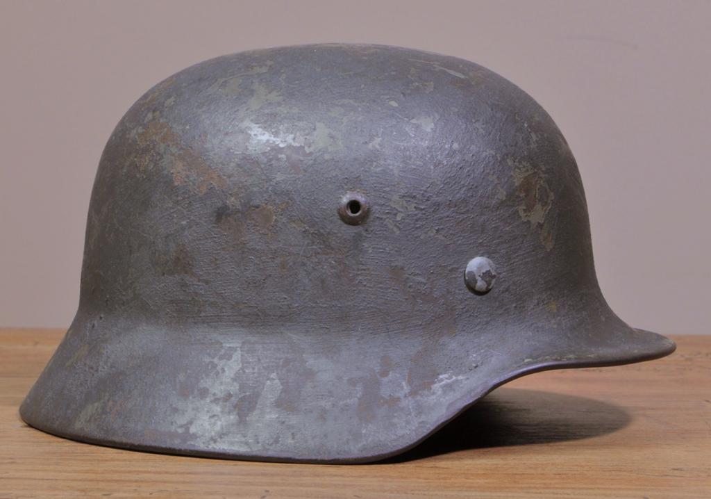 M35 WH single decal 're-issue' helm, Verzamelen, Militaria | Tweede Wereldoorlog, Ophalen of Verzenden