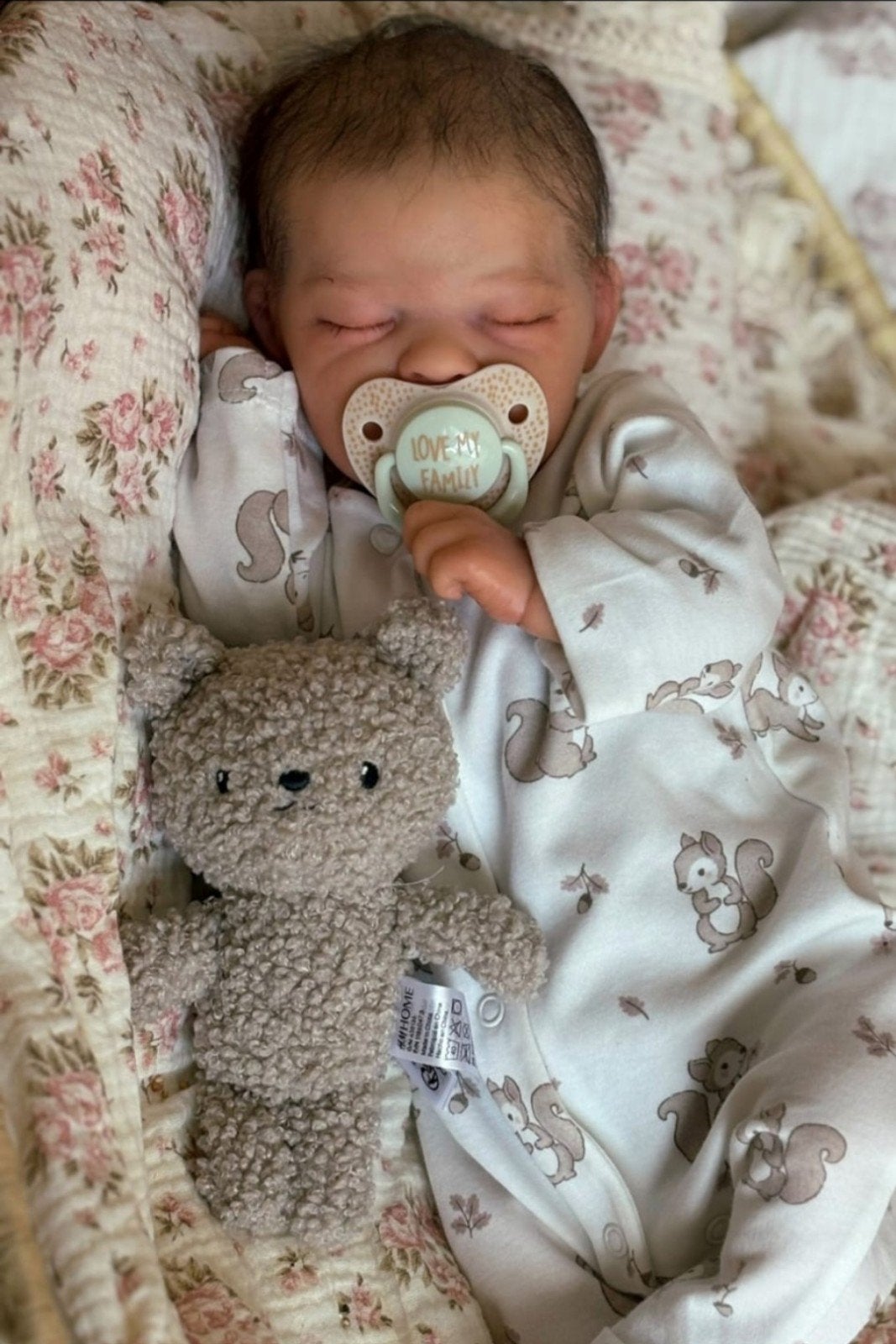 Reborn baby Aoi, Ophalen of Verzenden, Nieuw, Babypop, Levensecht of Reborn