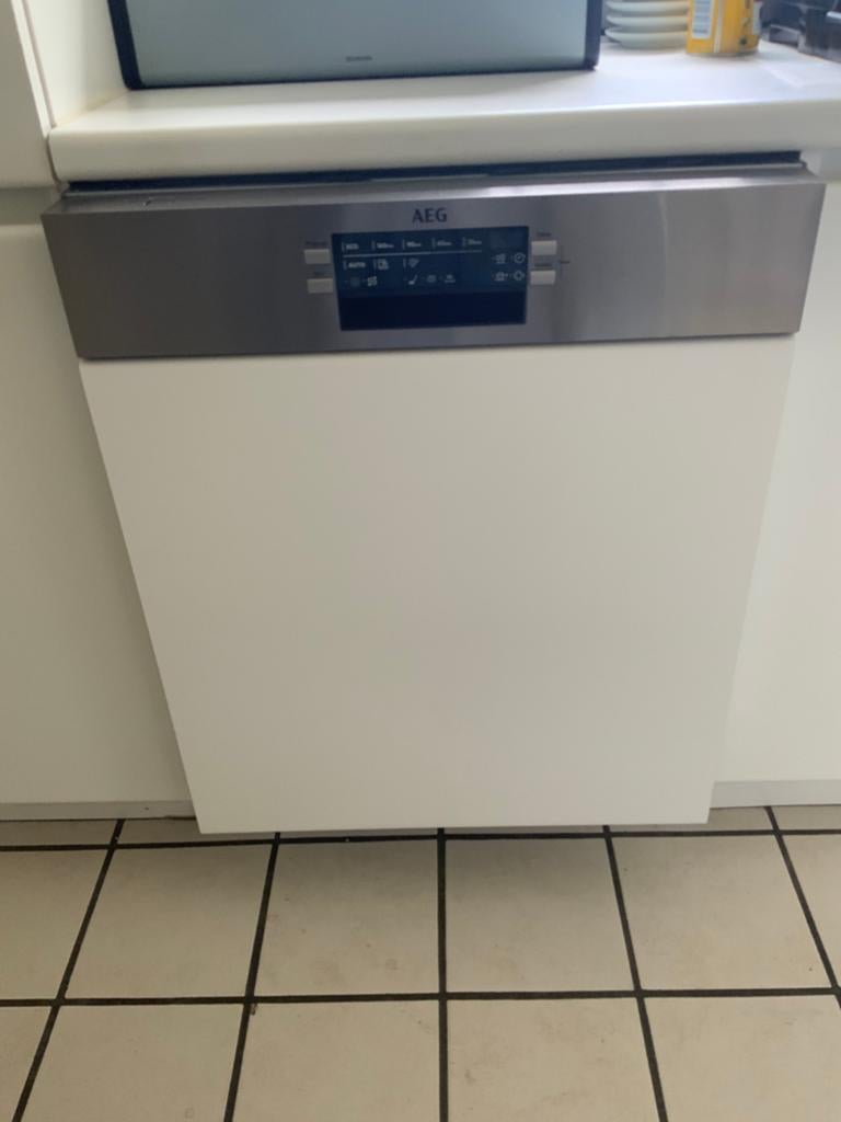 Inbouw AEG vaatwasmachine, Electroménager, Lave-vaisselle, Encastré, Enlèvement, Utilisé, 45 à 60 cm