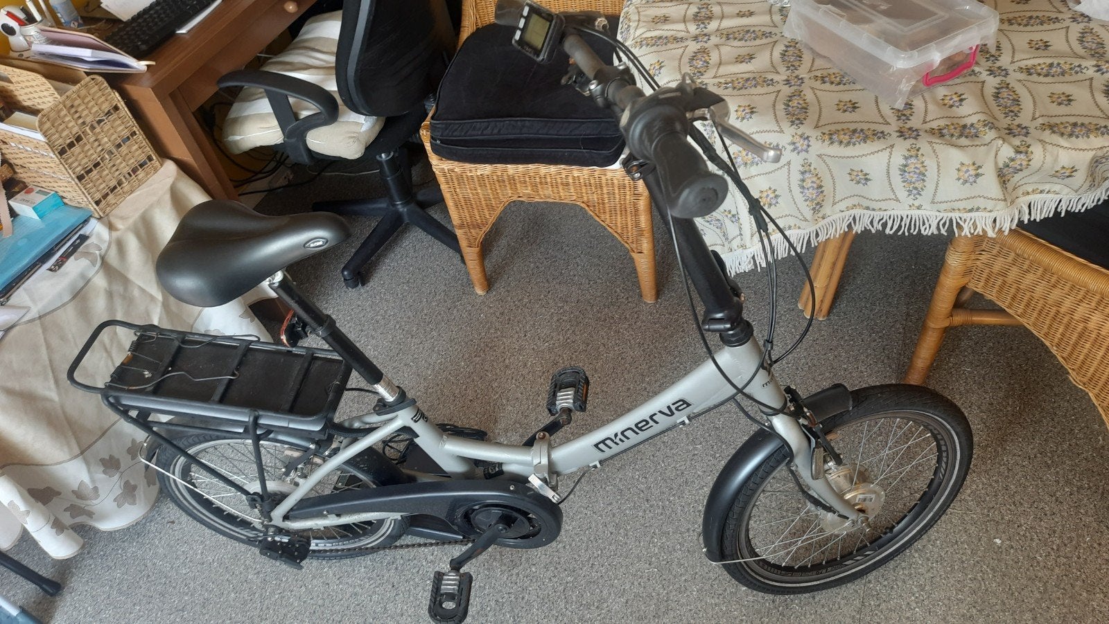 Electrische plooifiets Minerva, Enlèvement, Comme neuf