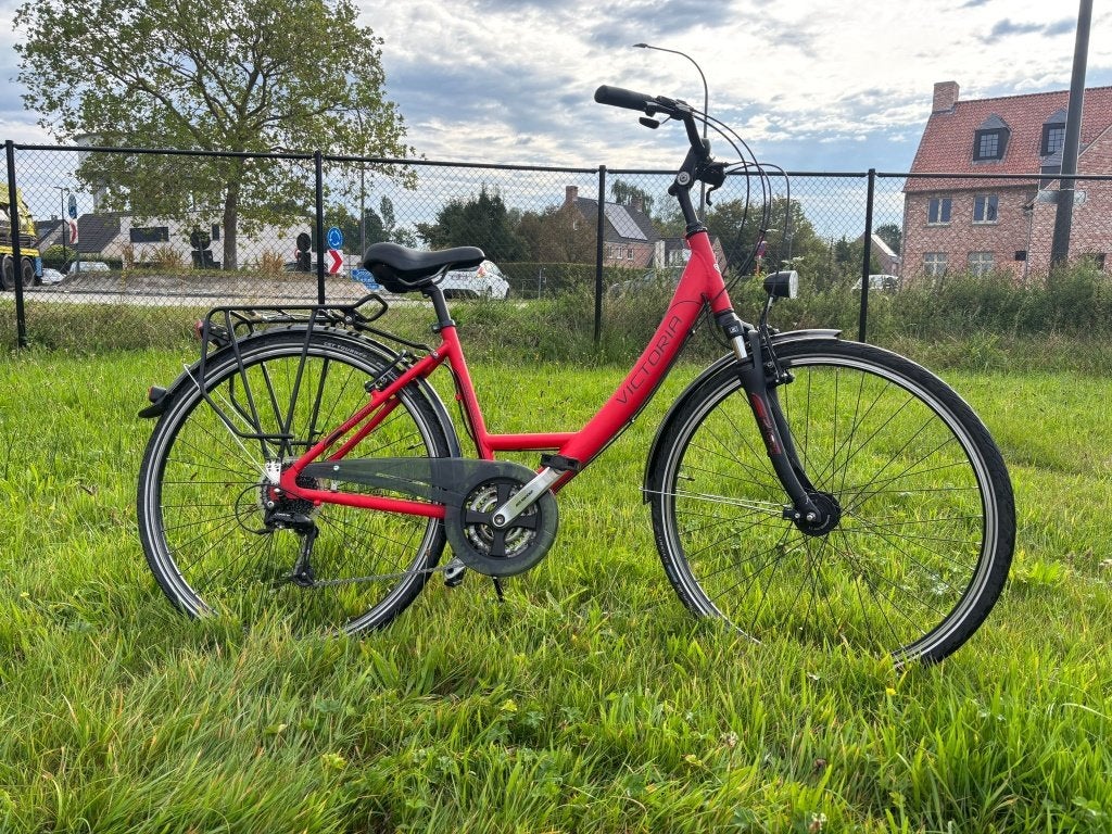 Victoria Menorca Blackline damesfiets | 24v | maat 45, Overige merken, Velgrem, (Extra) lage instap, Victoria